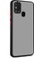 Galaxy M31 Kılıf Arkası Mat Kenarları Renkli Lux Back Cover Hux Kapak 1