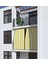 Sarı Beyaz Çizgili 400X200 cm Balkon Perdesi, Balkon Çadır Brandası, Balkon Güneşlik 2