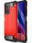 Caseworld Xiaomi Mi 11i Kapak Çift Katmanlı Zırh Tank Kılıf - Kırmızı 1