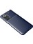 Xiaomi Redmi Note 10 Pro Kılıf Karbon Dokulu Silikon - Lacivert 2