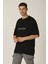 Merserize Kumaş Oversize T-Shirt (E21-70800) 3