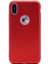 - Apple iPhone XS Max 6.5 - Kılıf Mat Soft Premier Silikon Kapak - Kırmızı 1