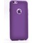 - Apple iPhone 6 Plus - Kılıf Mat Soft Premier Silikon Kapak - Mürdüm - T1640 1