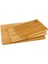 UNR-184 3'lü Bamboo Kesim Tahtası (20X12) (25X20) (33X25) 1