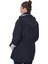 Kadın Büyük Beden Mevsimlik Trençkot 595 Lacivert/navy 21S32000595 4