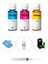 Psc 750 / 750XI Photoink Plus Renkli Kartuş Dolum Seti 1