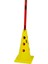 USR 25706 6 lı Slalom Çubuk ve Kelepçe Seti 70 Cm. 7