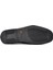 061603 Siyah Deri Erkek Slip On Ayakkabı 4