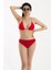 Kırmızı Puantiye Detaylı Bikini Takım 1