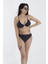 Kül Siyahı Sade Tasarım Bikini Takım 1