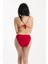 Mavi Kırmızı Puantiye Detaylı Bikini Takım 3