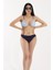 Okyanus Mavisi Şık Tasarımlı Bikini Takım 1