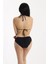 Geometrik Tasarım Üzeri Çiçek Detaylı Bikini Takım 3