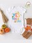 Yes You Can Desenli Organik Çıtçıtlı Body 1