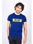 Erkek Nakış Baskılı T-Shirt 2
