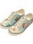 Kadın Vegan Deri Yeşil Sneakers - Sleeping Dogs Tasarım 1