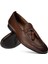 Deri Taba Rengi Erkek Loafer 3
