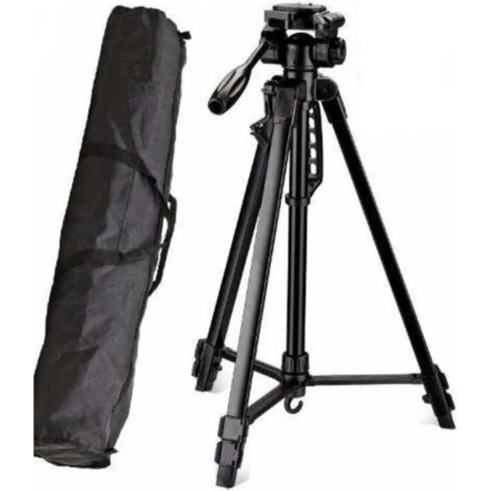 Neepho Profesyonel Tripod Bluetooth Kumanda, Telefon Tutucu ve Çantalı Tripod 140 cm