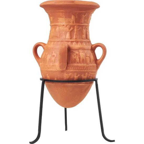 Müzeden Al Inandık Vazosu Terracotta