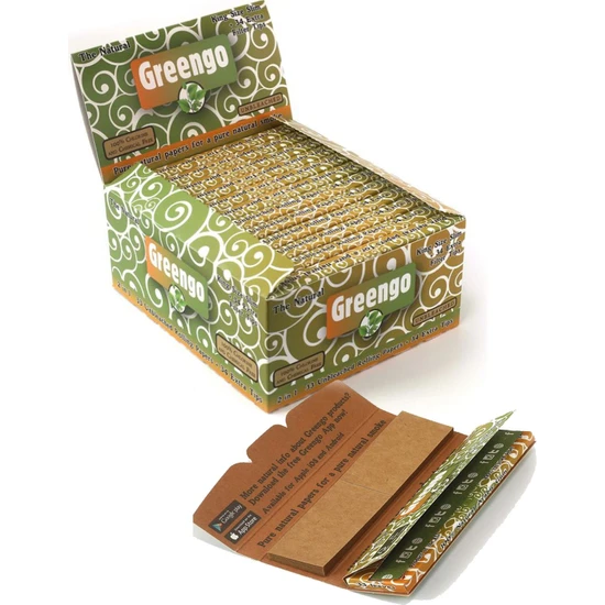 Greengo Naturel Zıvanalı Sarma Kağıdı 5 Paket