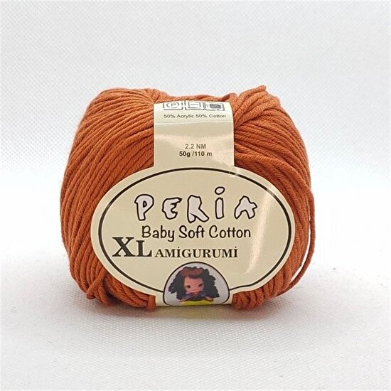 Peria Baby Soft Coton Xl No: 361 Kiremit Rengi