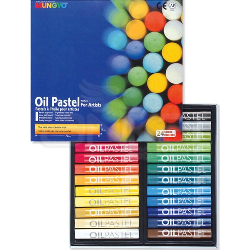 Vox Art Mungyo 24'lü Oil Pastel Set Yağlı Pastel 24'lü Set