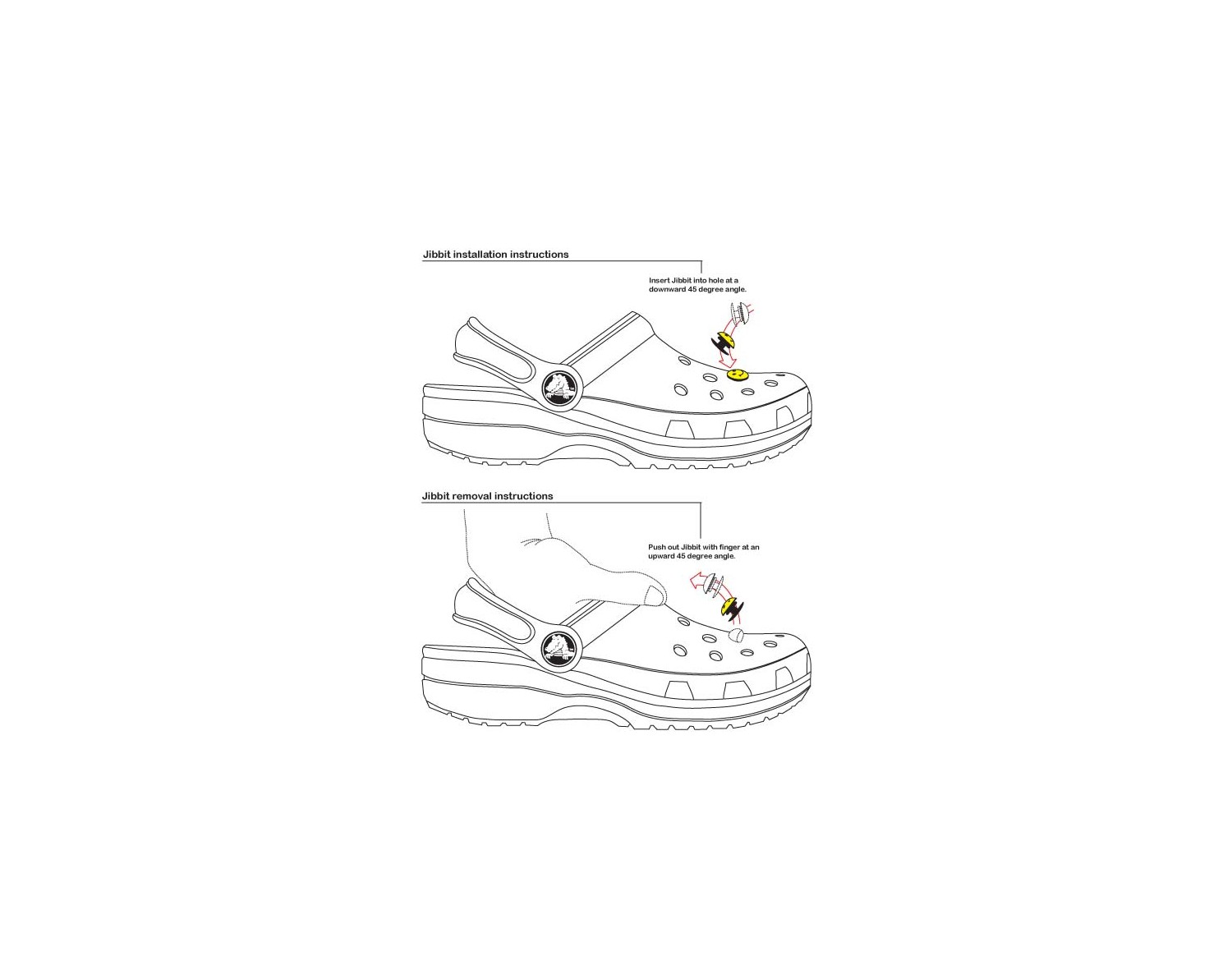 Ozan Tuhafiye Crocs 3D Jibbitz Terlik Süsü 2 Parça 3 Boyutlu JBB0685-686 görsel 4