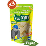 Humm Organic Muzlu Vegan Glutensiz Mini Küpler 30 gr x 3'lü