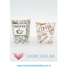 Mercanlar Ambalaj Karton Bardak 7 Oz 3000'LI