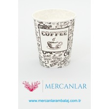 Mercanlar Ambalaj Karton Bardak 7 Oz 3000'LI