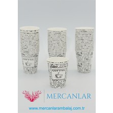 Mercanlar Ambalaj Karton Bardak 7 Oz 3000'LI