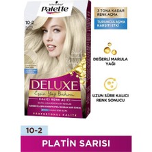 Palette Deluxe Saç Boyası 10-2 Platin Sarısı X 2 Adet + Küllü Sarı Palette Toner