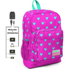 Coral High 23277 Usb-Aux Soketli Sırt Çantası