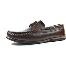 Riverland Y-03 Hakiki Deri Kahve Timberland Erkek Ayakkabı
