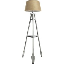 Ağaç Ustası Remi 3 Ayaklı Tripod Lambader Beyaz Ahşap Köşe Lambası Abajur  Avize Aydınlatma Ahşap Siyah Ağaç Country Dekor Lamba Aplik Masif Doğal