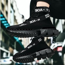 7erbilden Erkek ZR-X700 Tarz Siyah Taban Spor Ayakkabı