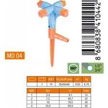 Stihl Normal 4lü Sprınk (Kısa Meme) MD04