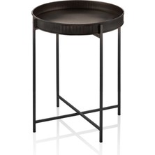 The Mia Sehpa Siyah 41 x 41 x 56 cm SHP0008