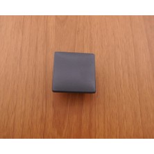 Azm Hırdavat Metax Volga Antrasit Kulp Düğme