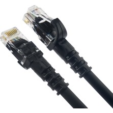 Derkab 30 Metre Cat6 Network-Ağ-Ethernet Kablosu Siyah