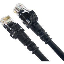 Derkab 20 Metre Cat6 Network-Ağ-Ethernet Kablosu Siyah