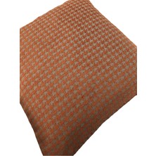 Pıllows Store Küçük Kazayağı Desenli Kiremit Kırlent Kılıfı 45CM*45CM