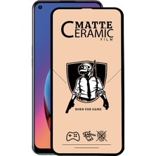Kzy Oppo A94 Tam Kaplayan Mat Seramik Nano Esnek Ekran Koruyucu Cam