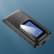 Ally 2in1 Bluetooth 5.0 Mini USB Adaptör+Fm Transmitter LCD Ekranlı AL-33396