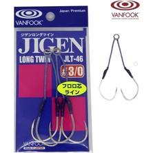 Vanfook Jigen Long Twin Jlt-46 Çiftli Asist Iğne #2/0