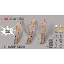 Cata CT-4538B 240 Çipli Beyaz Işık LED Şerit(5 Mt) Cata