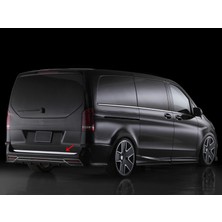 S Dizayn Mercedes Vito W447 Krom Bagaj Alt Çıtası 2014 Üzeri