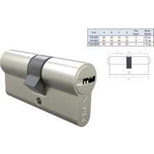 Yuma 68 mm Saten Bilyalı Barel / Kilit Göbeği