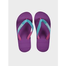 Arena Eddy Jr Kadın-Çocuk Mor Terlik Polybag 001950115 Hafif Yapı ile Konforlu Tasarım