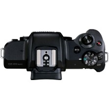 Canon EOS M50 Mark II + EF-M 15-45mm f/3.5-6.3 IS STM Fotoğraf Makinesi (Canon Eurasia Garantili)